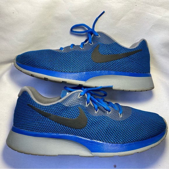 Nike Men's Tanjun Racer Blue Running Shoes Sneakers 921669-401 - Picture 4 of 10